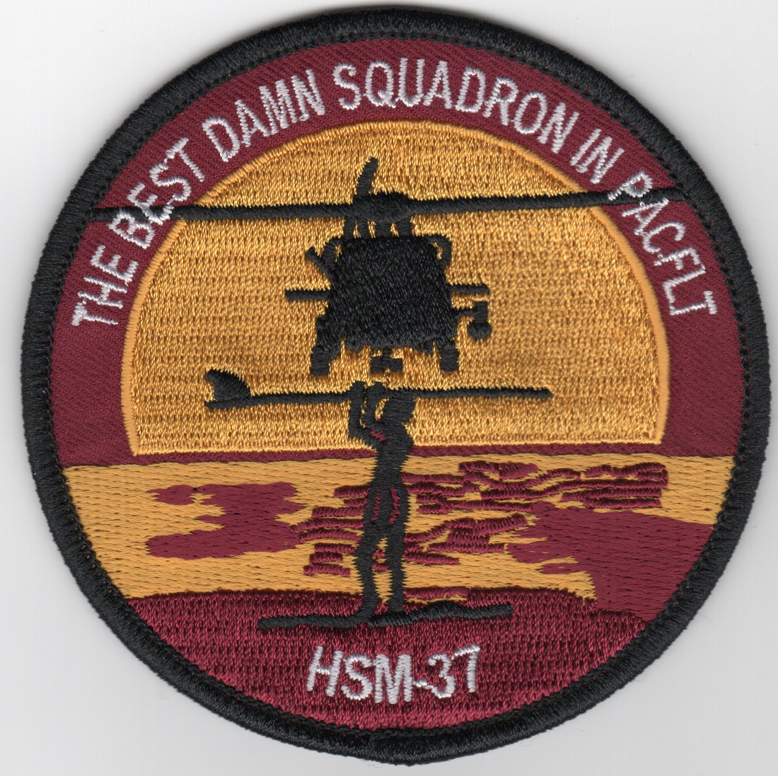 HSM-37 'Best in PACFLT' (Surfboard Facing Right) · AV8R Stuff