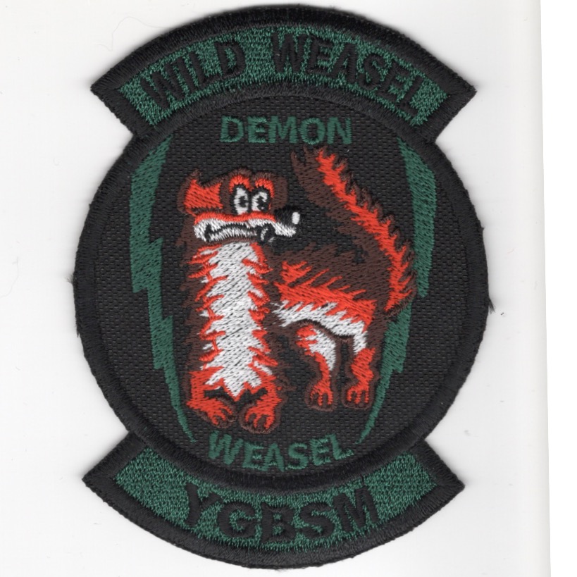 Wild Weasel 'YGBSM' (Blue Checkered/No V) · AV8R Stuff
