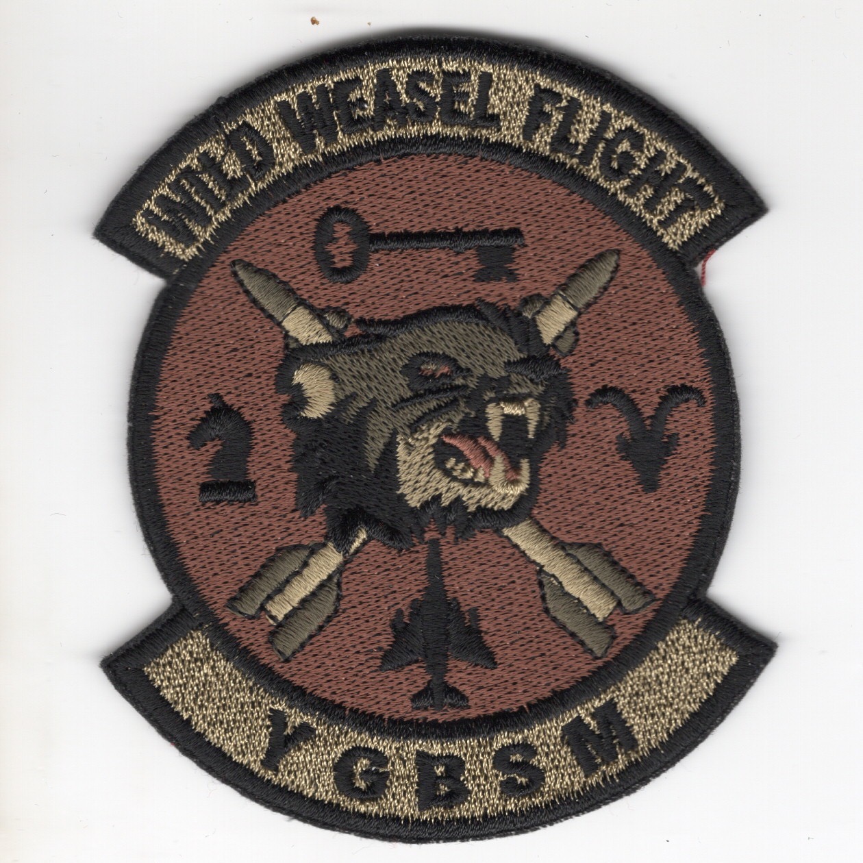 Wild Weasel 'YGBSM' (Red-Black/No V) · AV8R Stuff